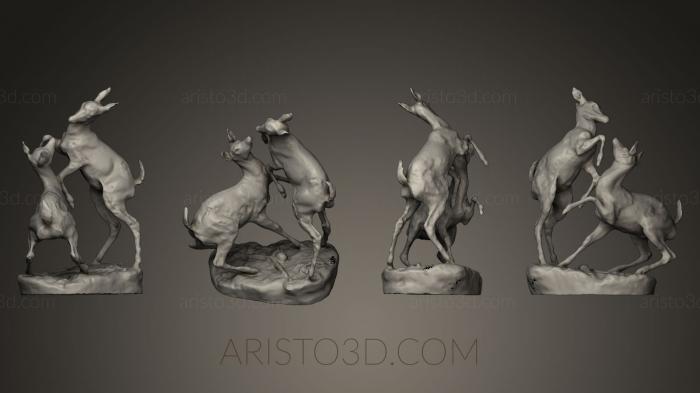 Animal figurines (STKJ_0222) 3D model for CNC machine
